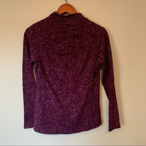 [Eddie Bauer] Patterned Quarter Zip - Picture 7 of 10